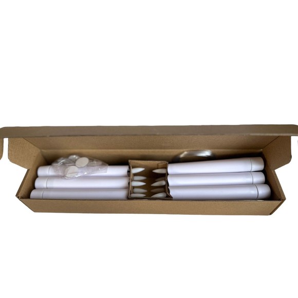 12 Floating Candles with Magic Wand Halloween Flameless LED Wizard - Picture 4 of 11